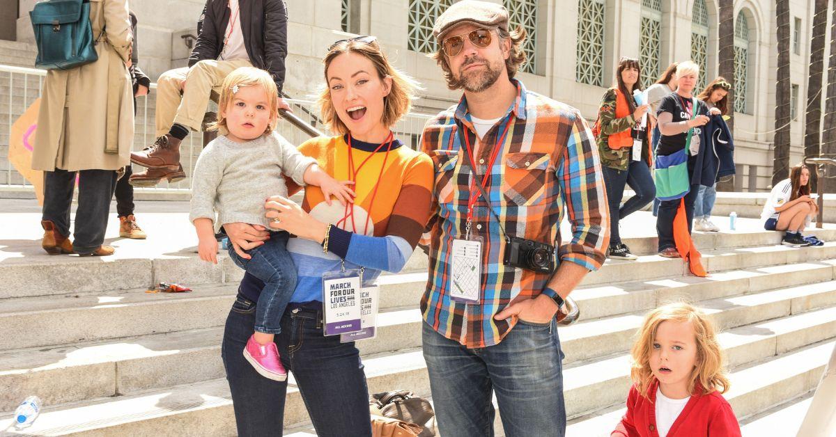 Olivia Wilde, Jason Sudeikis, Daisy Sudeikis, Otis Sudeikis