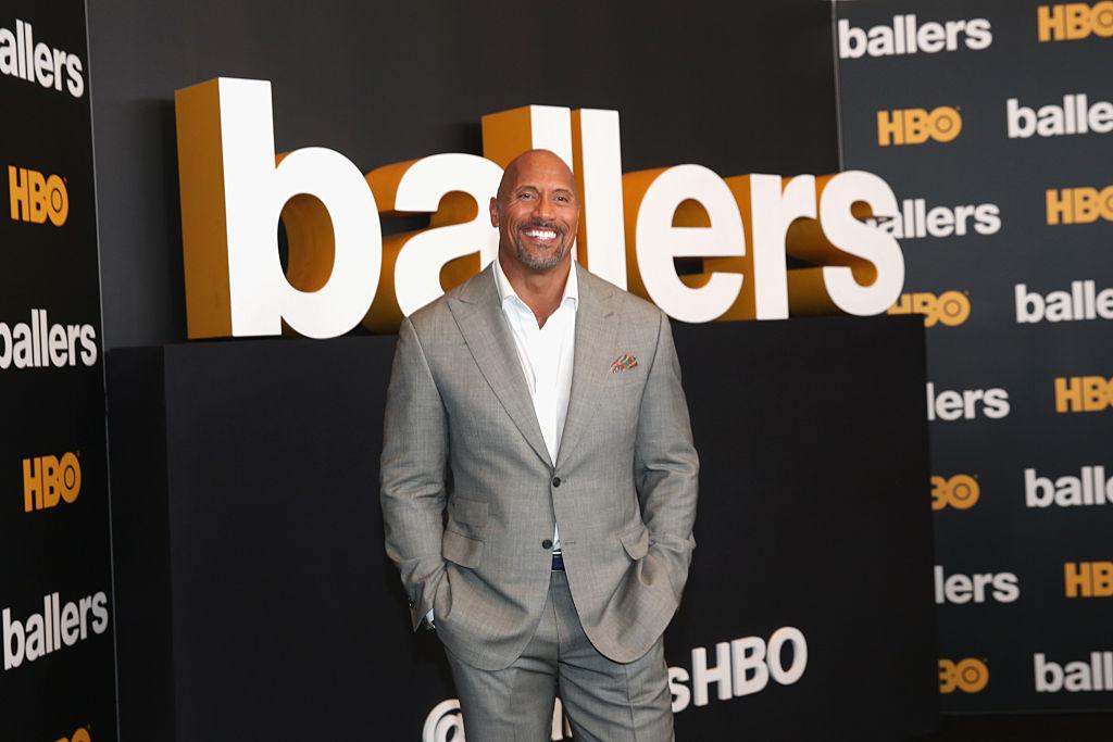  Dwayne "The Rock" Johnson attends the HBO "Ballers" Season 2