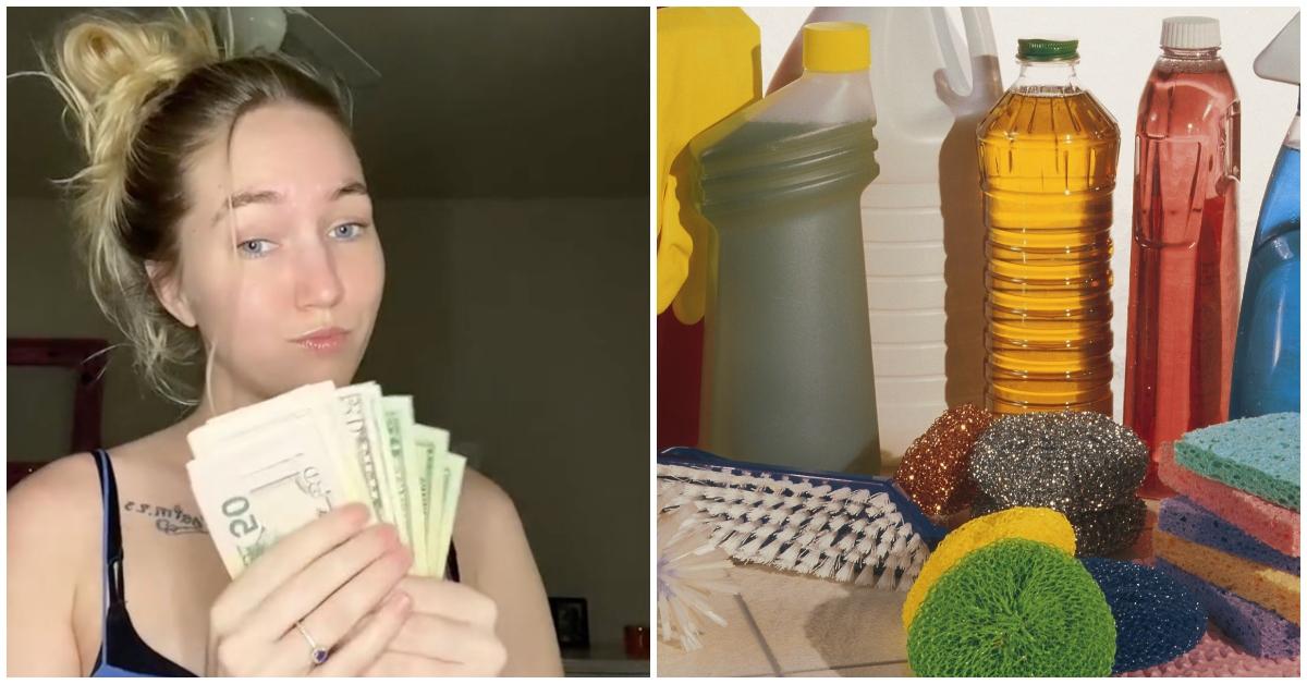 Tiktoker Reveals How Much She Earns Cleaning Houses in the US