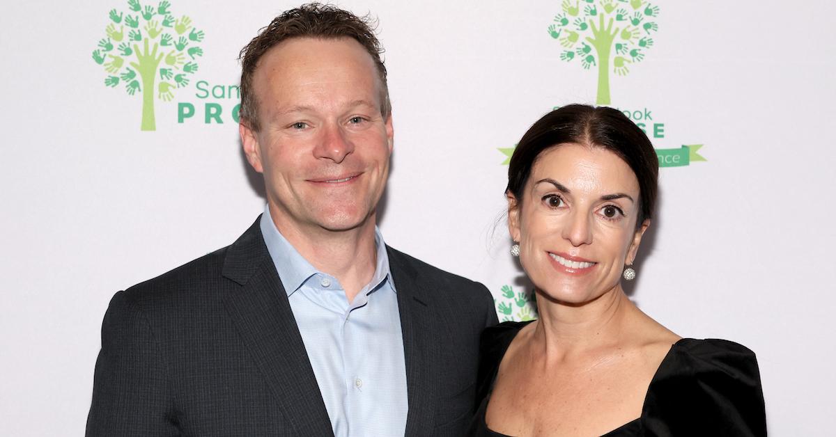 Chris Licht and Jenny Blanco at the 2022 Sandy Hook Promise Benefit at The Ziegfeld Ballroom on Dec. 6, 2022 