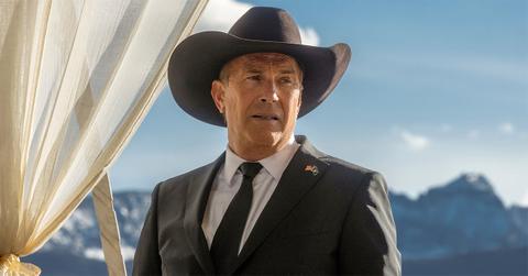 Kevin Costner in a hat on 'Yellowstone.'