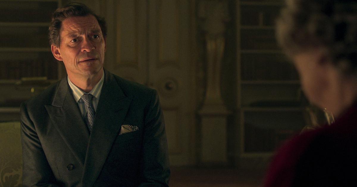 Dominic West as Prince Charles in 'The Crown'.