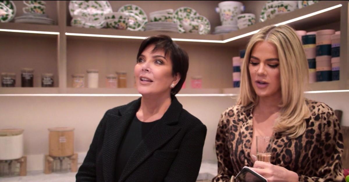 (L-R) Kris Jenner, Khloe Kardashian 