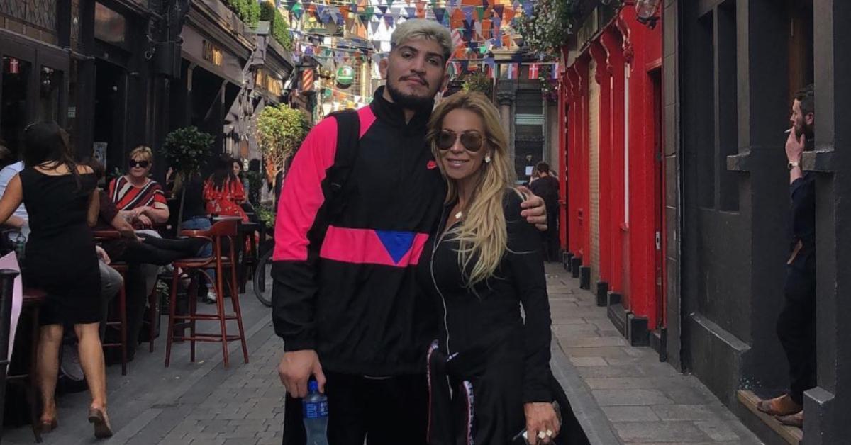 Dillon Danis and his mom, Nikki, in Ireland on Aug. 24, 2018.