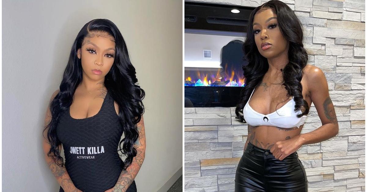 King Von's Sister Kayla B & Cuban Doll Throw Hands Over Von Diss - Two Bees  TV