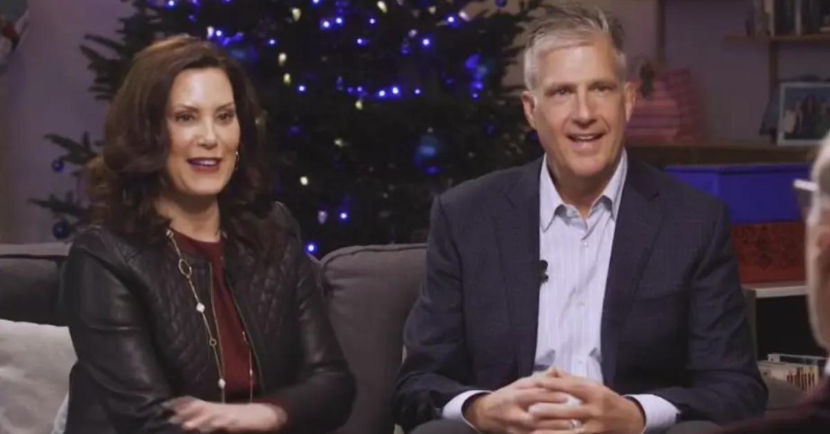 Gretchen Whitmer and her second husband, Dr. Marc P. Mallory.