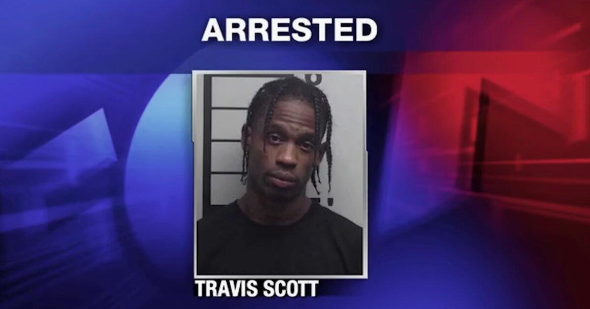 why was travis scott arrested