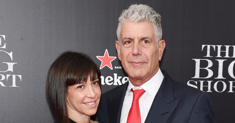 Anthony Bourdain and Olivia Busia-Bourdain