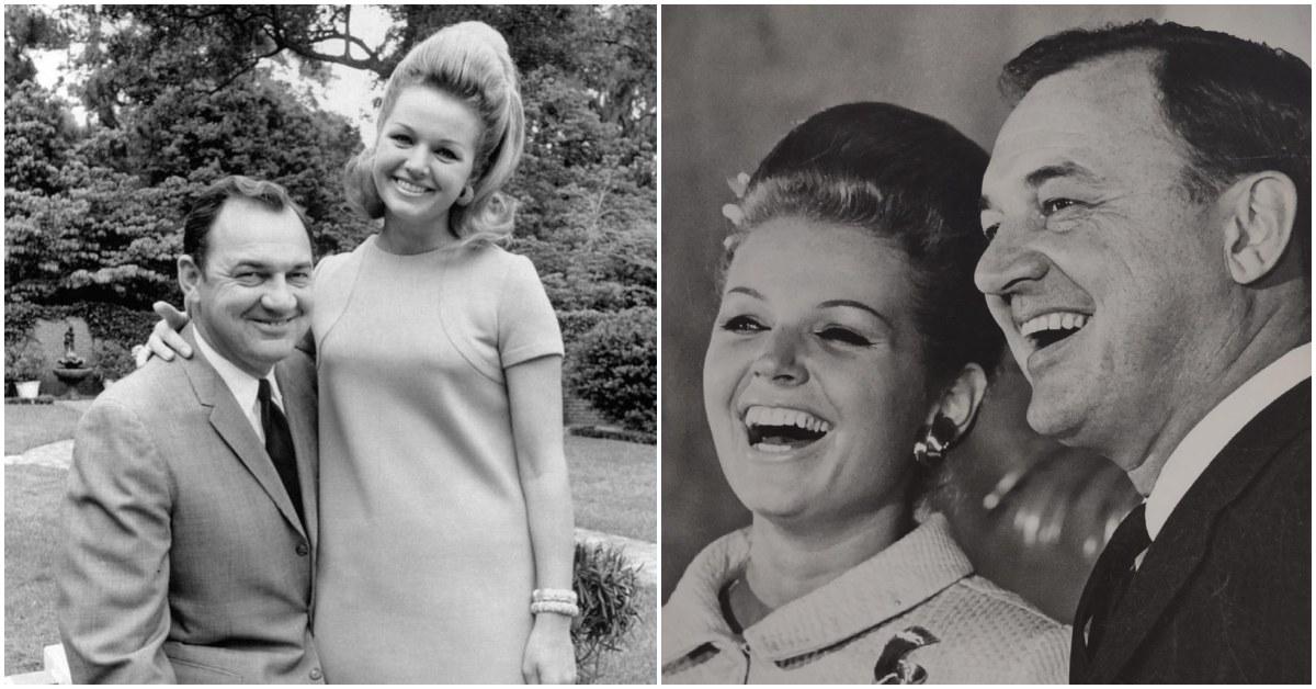 Erika Kirk, or Madame X, with her husband, Claude Roy Kirk Jr.