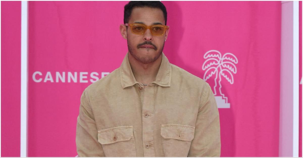 Daryl McCormack wearing sunglasses while attending an event