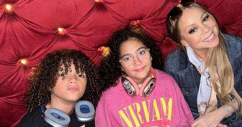 mariah carey with her twins