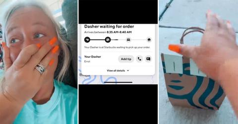 19 dollars Starbucks DoorDash