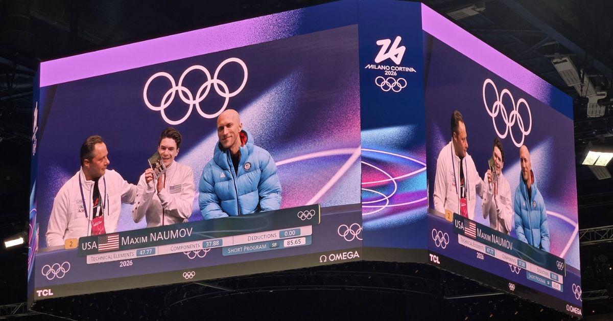 Maxim Naumov at the Olympics