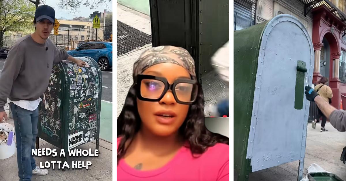 New York City Woman Blasts "Transplant" For Painting Mailbox