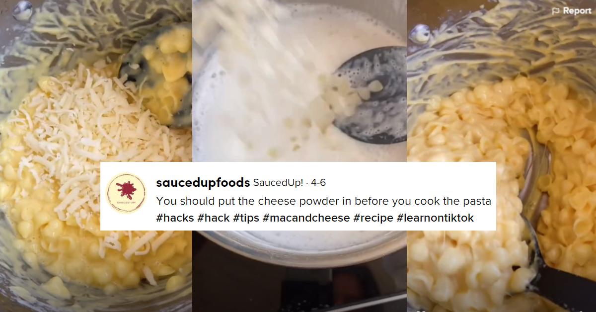Tiktok S Hack For Boxed Mac N Cheese Is Supposed To Be A Game Changer Tiktok S Hack For Boxed Mac N Cheese Is Supposed To Be A Game Changer