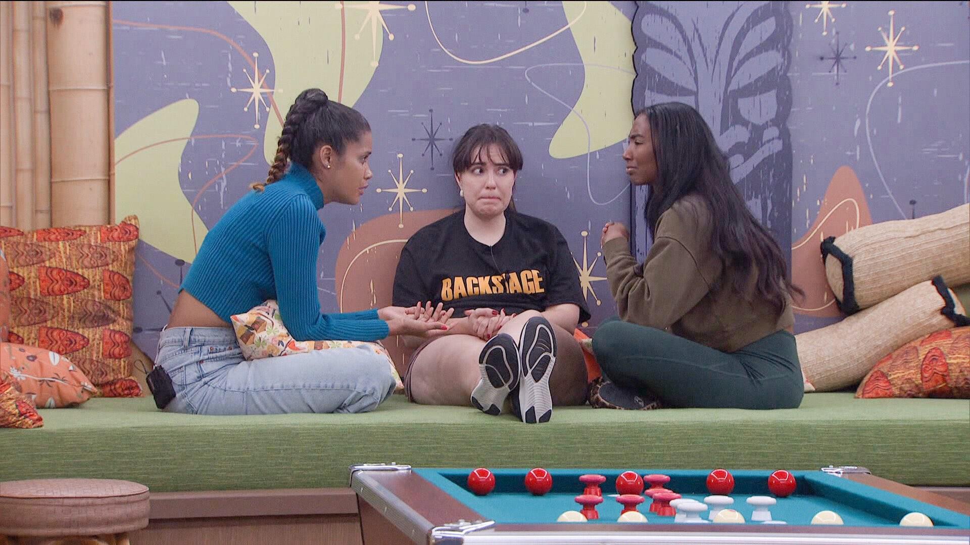 Ameerah, Taylor, and Brittany from 'Big Brother 24.'