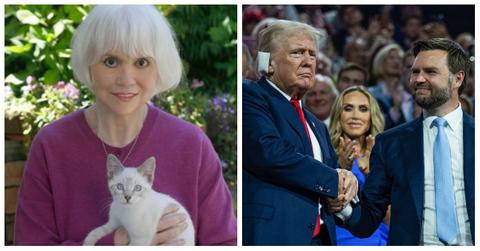 Linda Ronstadt / Donald Trump and J.D. Vance