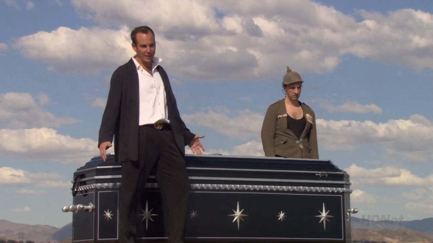 Will Arnett as Gob Bluth and Tony Hale as Buster Bluth in 'Arrested Development.'