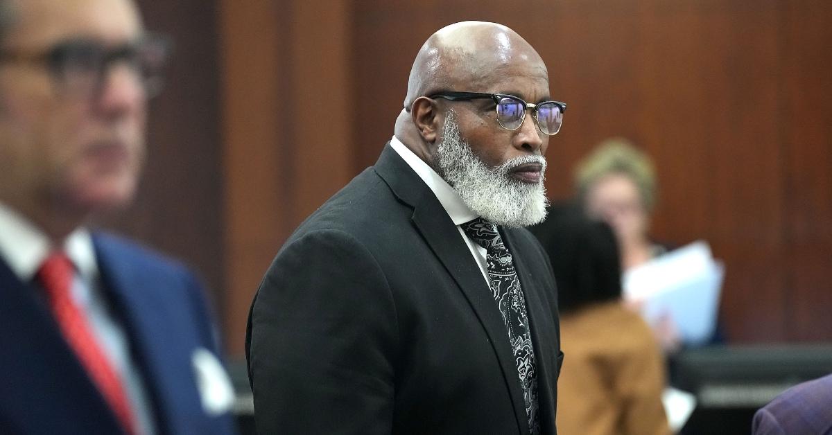 Renard Spivey at his wife's murder trial.