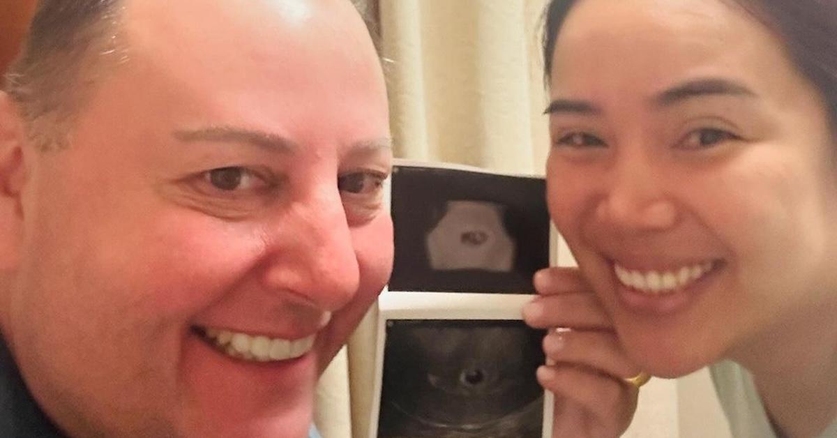 David Toborowsky and Annie Suwan with baby's ultrasound