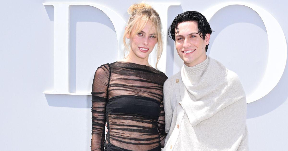 (l-r): Chiara Hovland and Huddy at a Dior event 