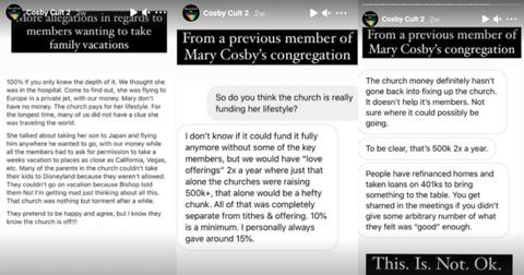 Rumors about the money at Mary Cosby's church (via Bored by Bravo)