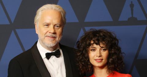 Tim Robbins and Gratiela Brancusi