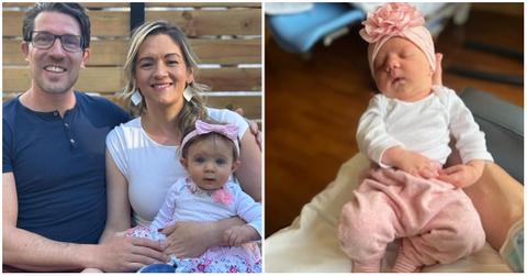 Garrick and Dannielle Merrifield with daughter Leia Lilly Melisa Merrifield