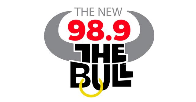 98.9 The Bull Logo