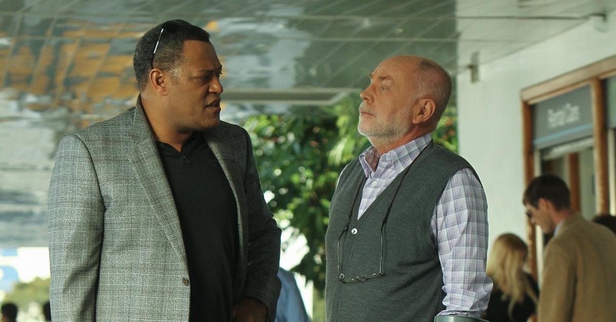 Robert David Hall talks with Lawrence Fishburne