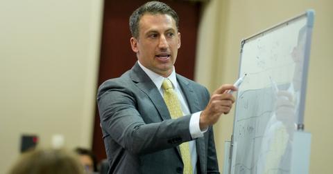 Alex Spiro attends Alec Baldwin's manslaughter trial at First Judicial District Courthouse on July 11, 2024