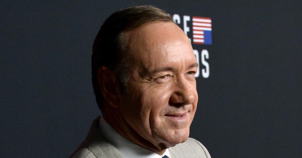 Kevin Spacey arrives at the 'House Of Cards' Season 2 special screening at Directors Guild of America on Feb. 13, 2014