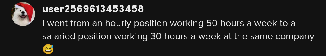 working salary not worth it tiktok