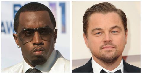 Sean "Diddy" Combs and Leonardo DiCaprio