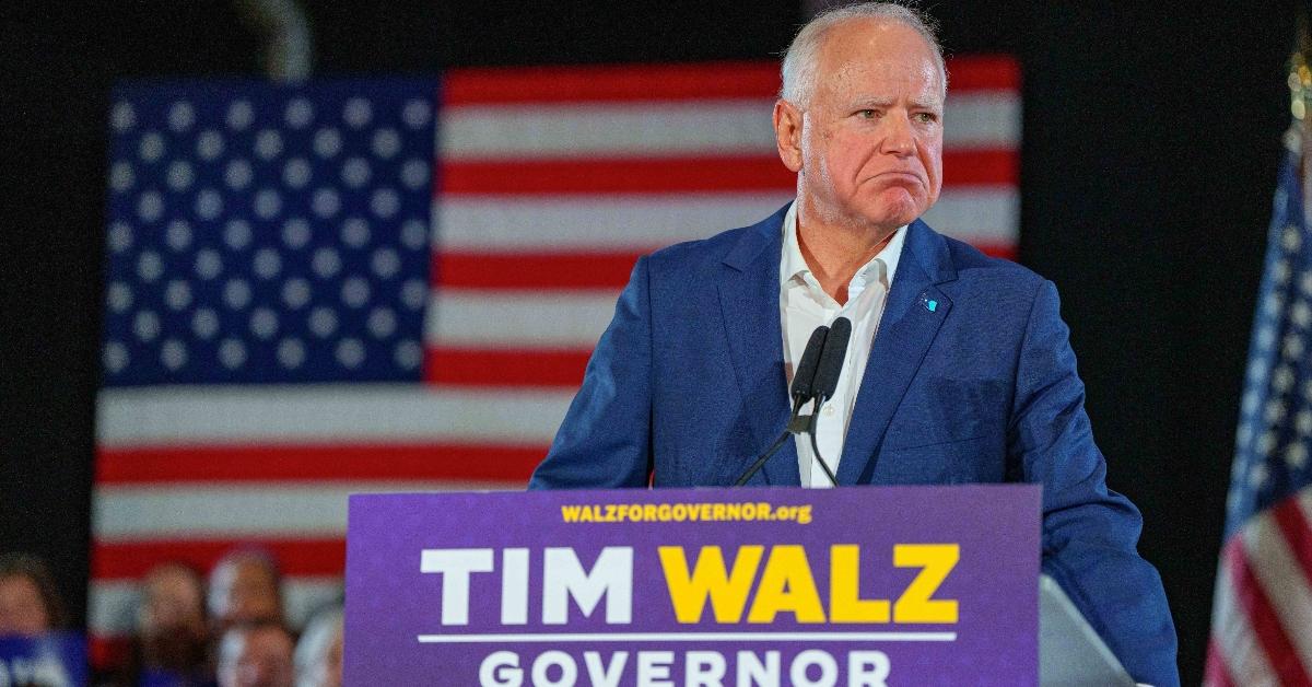 Minnesota governor Tim Walz