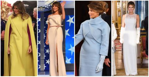 melania trump first lady outfits