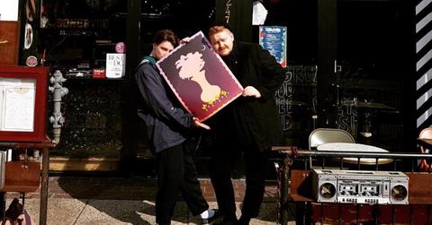 Stephen Fitzpatrick and Audun Laading in Instagram post