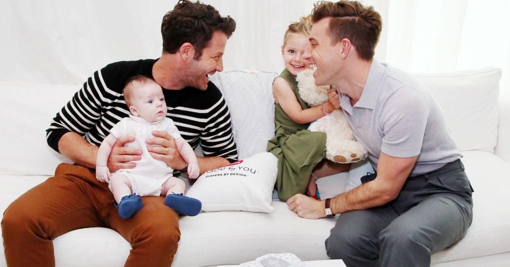 Nate Berkus And Jeremiah Brent Talk Raising Their Adorable Kids EXCLUSIVE   Nate Berkus Family 1633448035252 