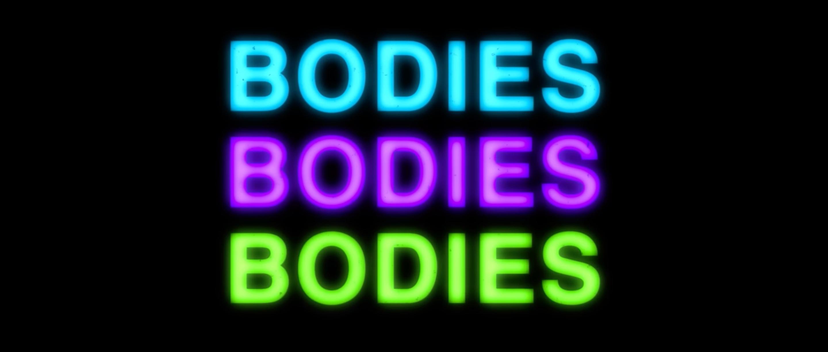 A24's 'Bodies Bodies Bodies' logo.