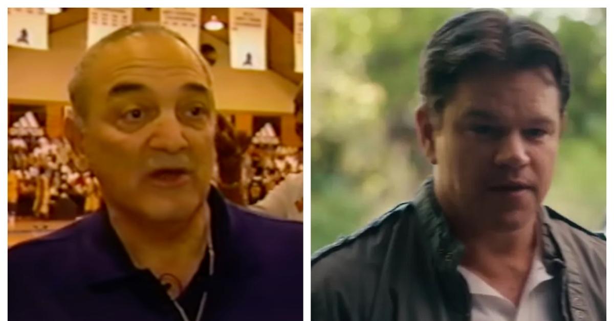 Sonny Vaccaro and Matt Damon