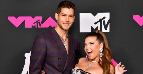 (l-r): Dom Fenison and Chanel West Coast