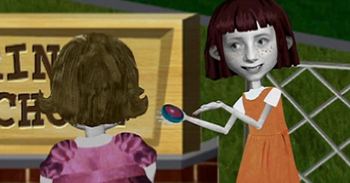 Angela Anaconda speaking with another character