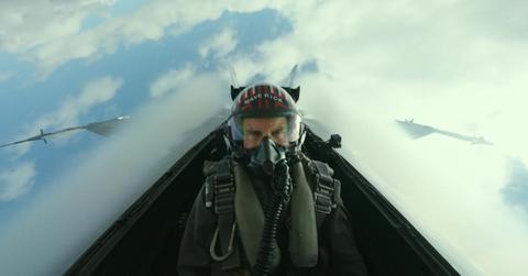 Tom Cruise as Maverick in 'Top Gun: Maverick.'