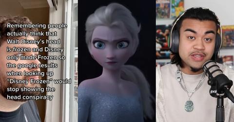 frozen disney conspiracy tiktok