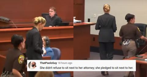 Amber Heard Storms out of Court