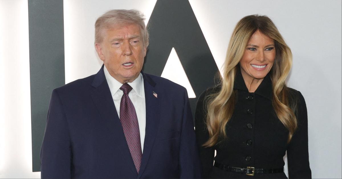 donald trump and melania trump