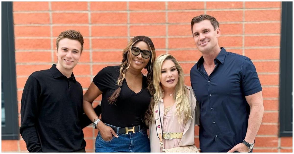 (l-r): Shane Douglas, Cynthia Bailey, Adrienne Maloof, and Jeff Lewis