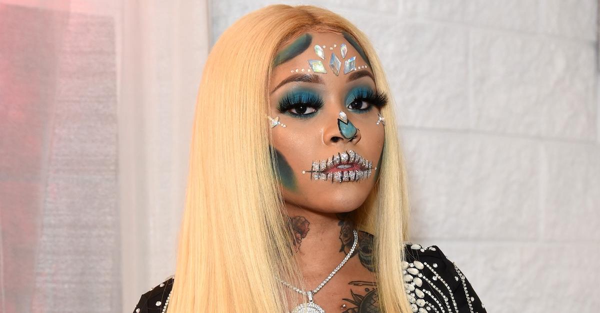 Stunna Girl attends TikTok Halloween Party on Oct. 31, 2019 