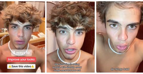 Dillon Latham giving tips on how to improve your looks