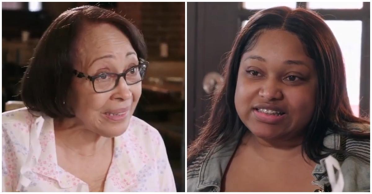 (l-r): Tia's grandma and Tia on 'Love During Lockup'